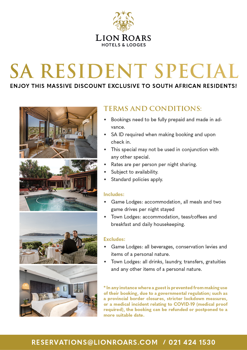 SA Residents Special
